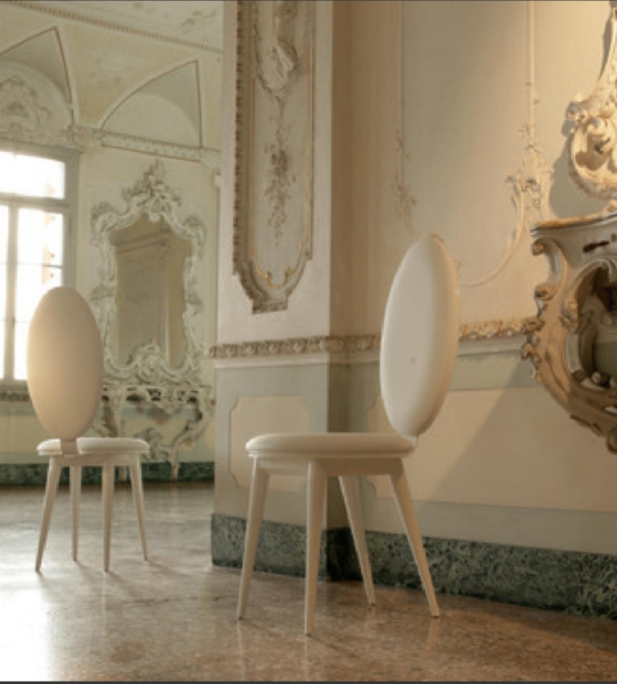Coppia sedie pelle Bastide by Reflex